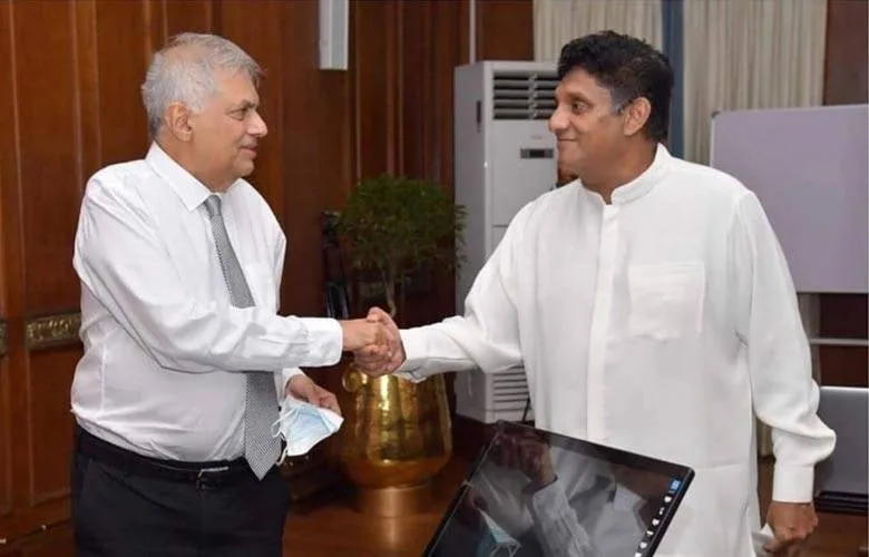 නව වසරේ රනිල්ගෙන් සජිත්ට සුභපැතුම්