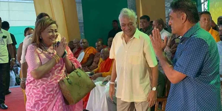 ප්රවීන සිනමා නිලි ගීතා කුමාරසිංහ සජබයට