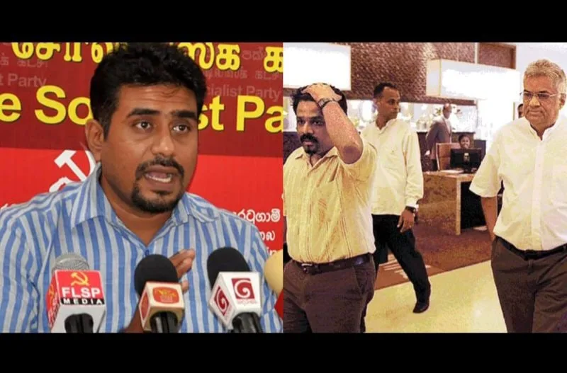 රනිල්ට ගහලා පොල්ල වරද්දා ගැනීම