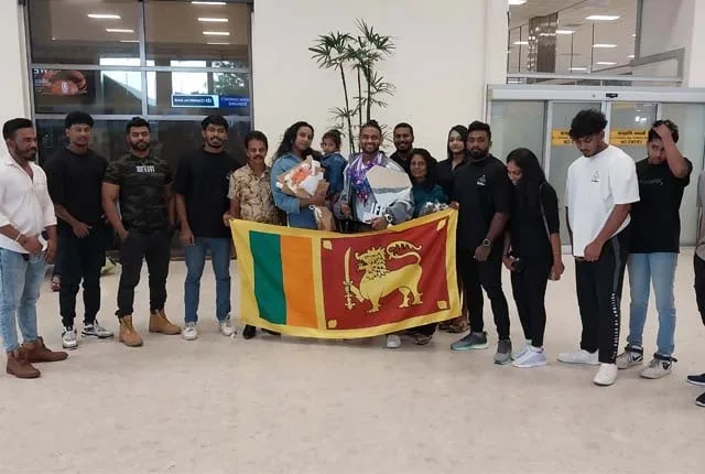 ශ්රී ලාංකික කායවර්ධන ශූර හර්ෂ දිවයිනට