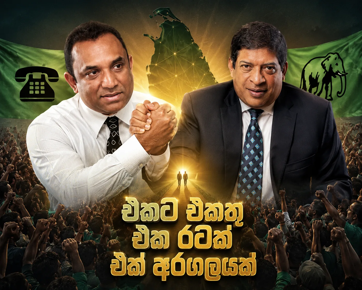 සජබ-එජාප දීගයේ නියමුවෝ සහ කකුල් මාට්ටු කාරයෝ