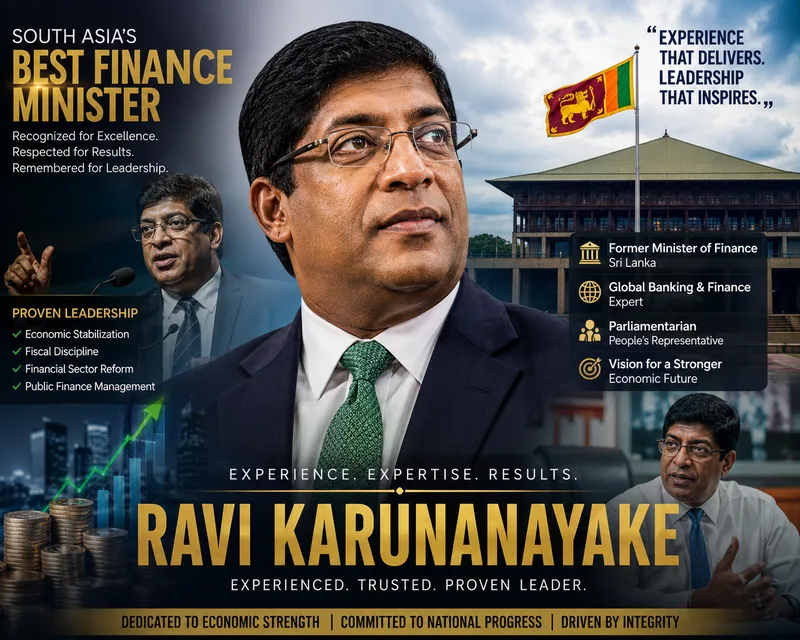 දකුණු ආසියාවේ හොඳම මුදල් ඇමති නැවතත් රටට අවශ්ය මොළයද..?