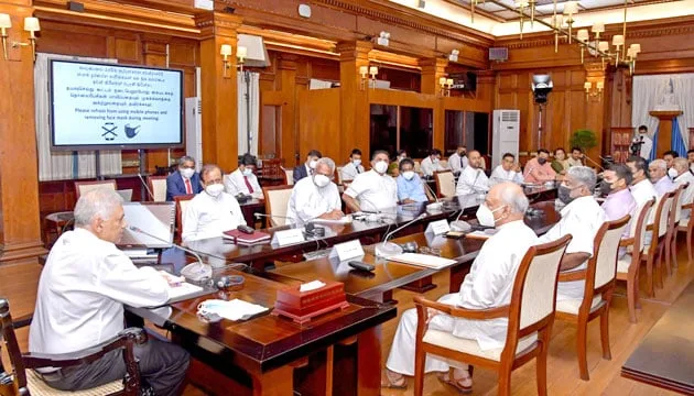 ජනපති සර්ව පාක්ෂික සාකච්ඡා අරඹයි