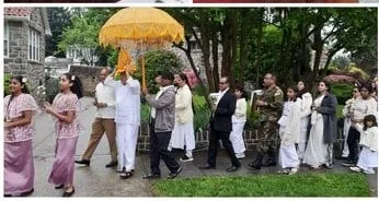 වෙසක් මාසය ඇමෙරිකාවේ දී මහා ඉහළින් සැමරේ
