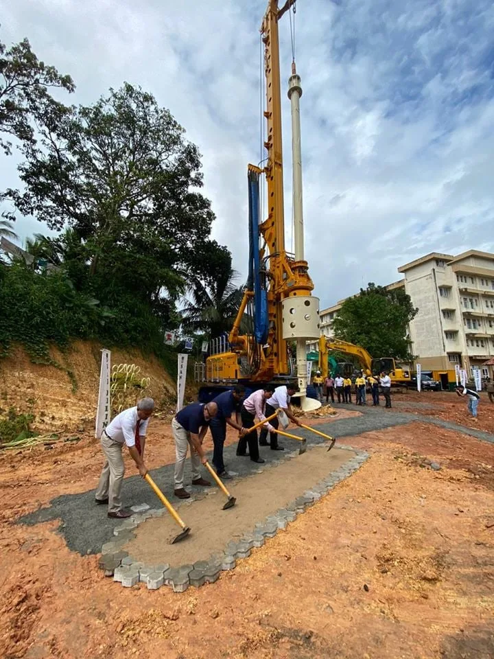 මහේල-සංගා Trail පදනම පිළිකා රෝහලේ ඉදිකිරීම් අරඹයි