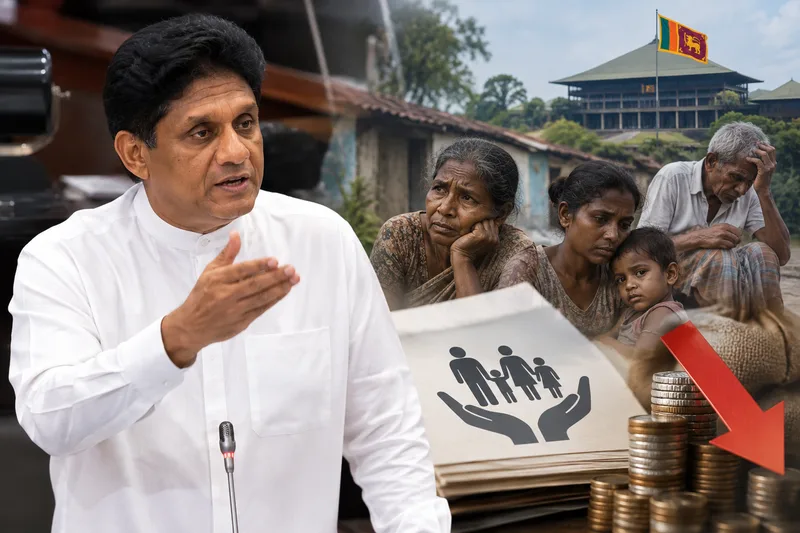 දුප්පත්කමදිනපතා වැඩි වෙනවා-ආණ්ඩුව අස්වැසුම කප්පාදු කරනවා-ඒ ඇයි..?