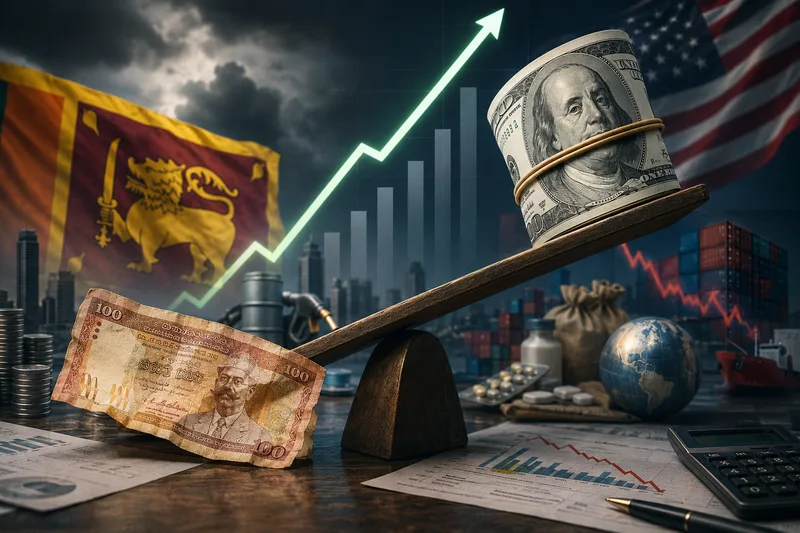 රුපියලට සාපේක්ෂව ඇමෙරිකානු ඩොලරයේ අගය ඉහළ යන්නේ ඇයි..?