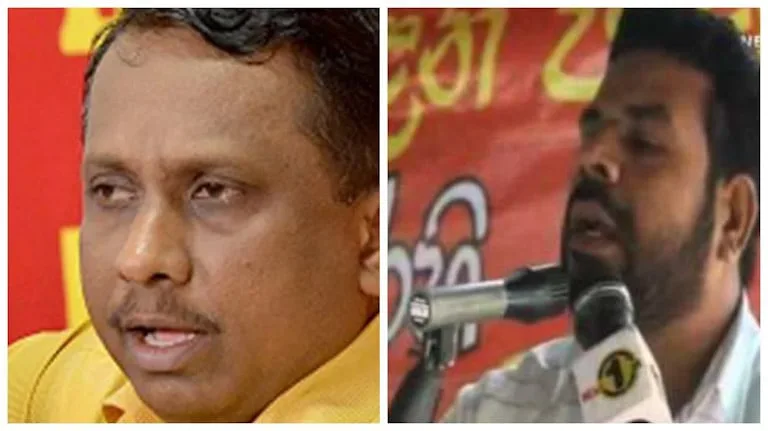 සමන්ත විද්යාරත්න-නාමල් කරුණාරත්න අත්අඩංගුවට