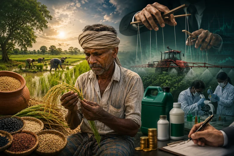 සමාගම්වල විජ්ඡාවට රැවටීම නිසා වී ගොවීින් සතු විද්‍යාත්මක දැනුම අවලංගු වුණා