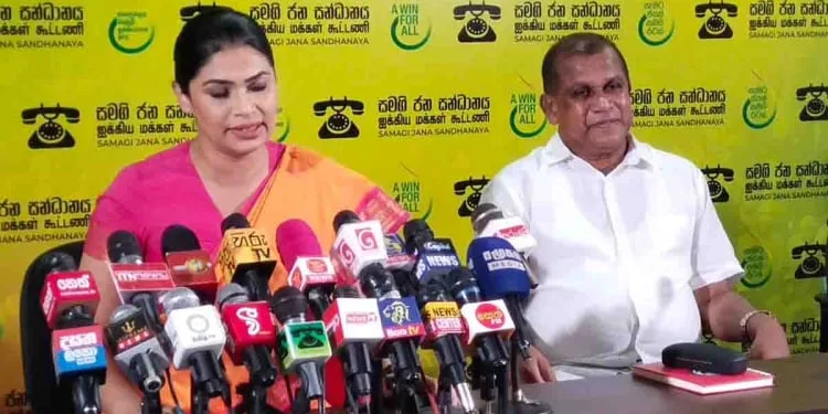 සමගි වනිතා බලවේගයේ ජාතික සංවිධායක ධූරයෙන් අස්විමේ ලිපිය බාරගන්න බෑ කියයි