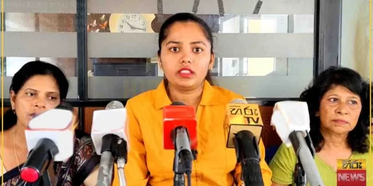 ලංකාවේ ළාබාලම මන්ත්රීවරියට බූරුවා කියලා බැනලා - මාලිමා සභාපති පිළිගනී