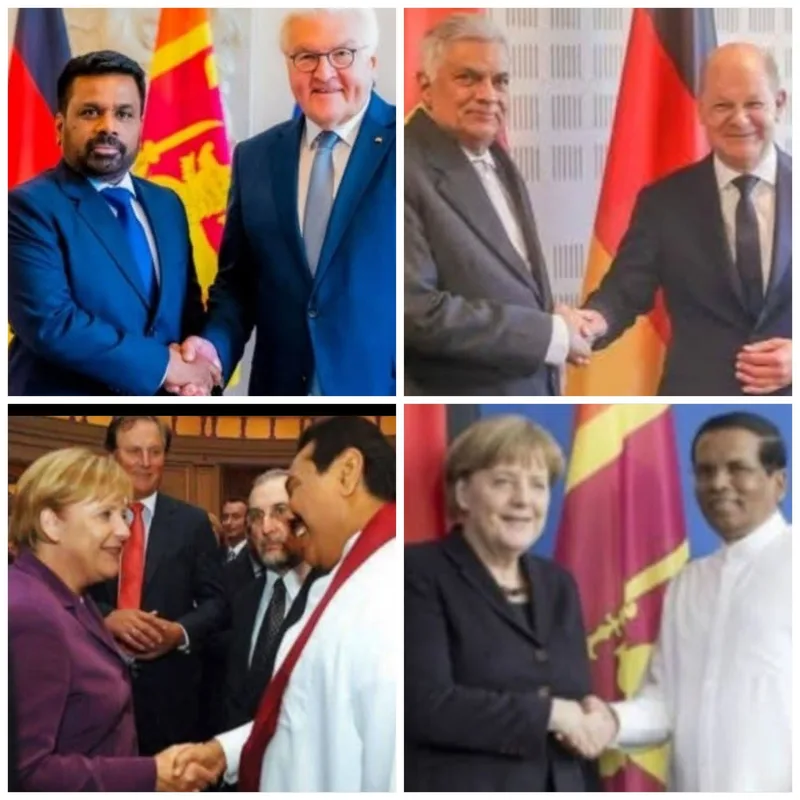 ජර්මන් ගමනේ අපැහැදිලි යටි අරමුණු..?