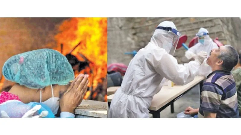 පැය 24ට ඉන්දියාවෙන් කොවිඩ් මරණ 47ක්