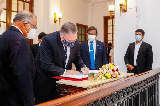 චීන අරමුණු ගැන ඇමරිකානු රාජ්‍ය ලේකම් ප්‍රශ්න කරයි