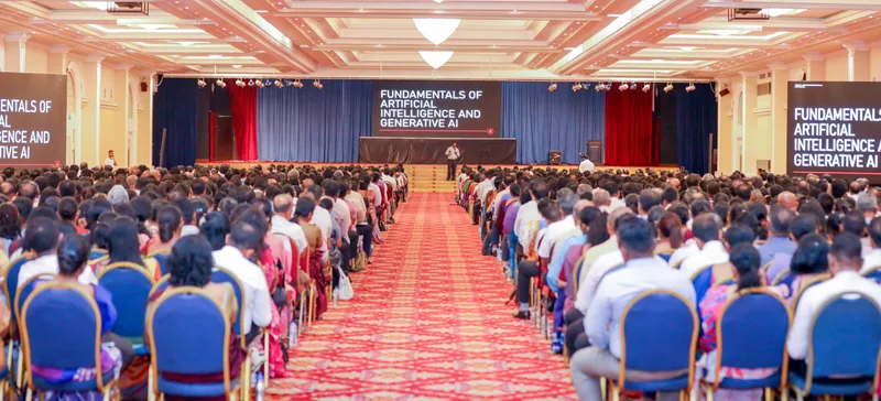 කෘත්‍රිම බුද්ධිය භාවිතය පිළිබඳව රජයේ විධායක නිලධාරීන් දැනුවත් කිරීමේ වැඩමුළුවක්