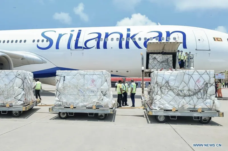 චීනයෙන් සයිනොෆාම් එන්නත් මිලියන දෙකක්