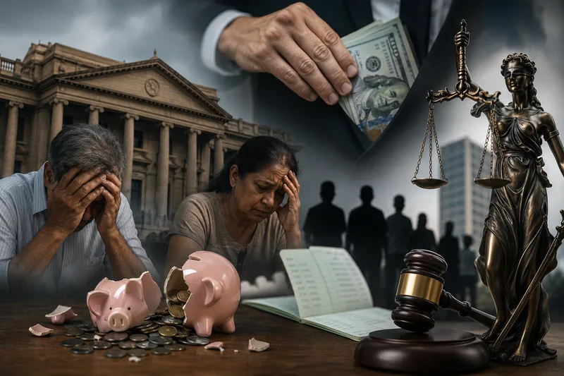 මූල්‍ය අපරාධවලින් වින්දිතයන් වූ සැමට නිසි සාධාරණය ඉටුවිය යුතුයි
