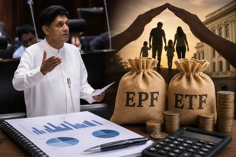 දේශීය ණය ප්රතිව්යුහගතකරණයේදී EPF/ETF මත සිදු කළ බලපෑම නිවැරදි කරන්න