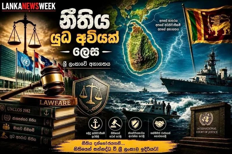 Lawfare: නීතිය යුධ අවියක් ලෙස - ශ්රී ලංකාවේ අනාගතය, ඉන්දියන් සාගරයේ නෛතික අයිතිවාසිකම් සහ දාර්ශනික පදනම