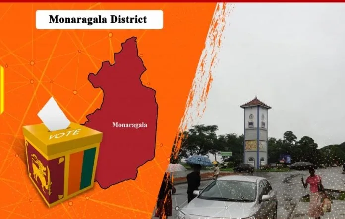 මොනරාගල දිස්ත්රික්කයේ නාමල් සමග ශෂේන්ද්ර තනිවේ