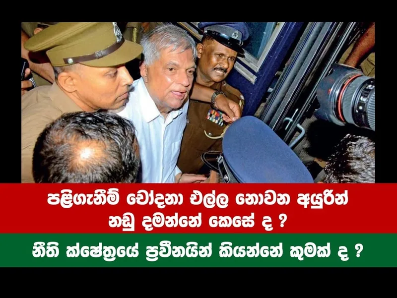 පළිගැනීම් චෝදනා එල්ල නොවන අයුරින් නඩු දමන්නේ කෙසේ ද..?