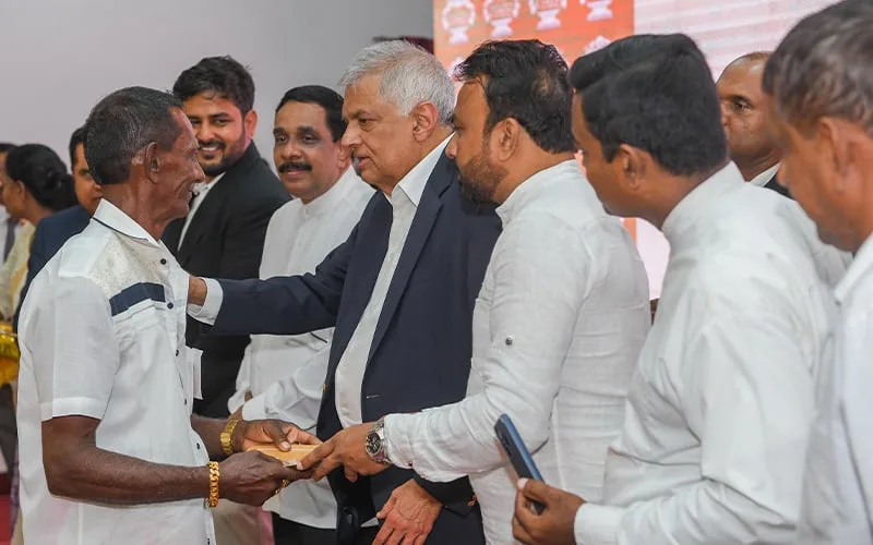 උරුමය වැඩිම ඔප්පු දෙන කොට්ඨාසයේ සංවර්ධනයට මිලියන 25ක්