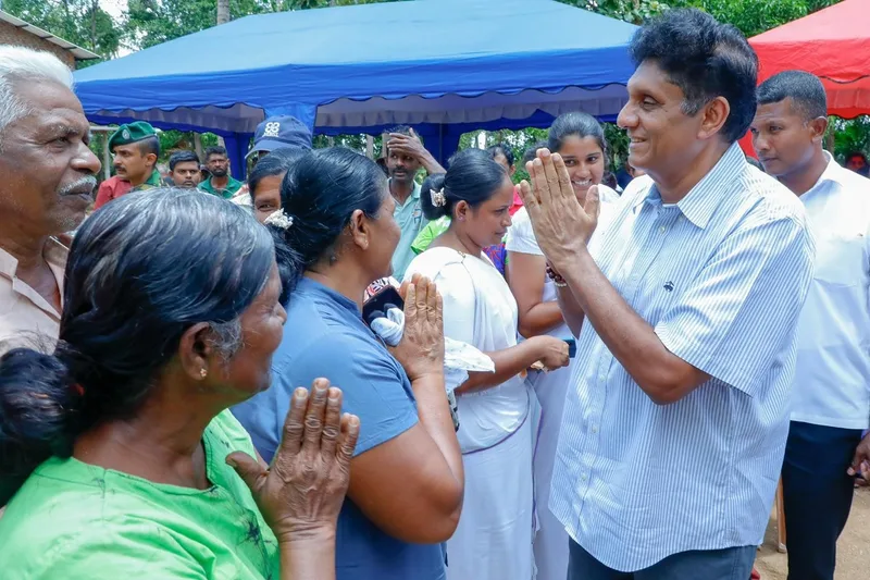 මේක දෙබිඩි - නිරුවත් ආණ්ඩුවක් : විපක්ෂ නායක සජිත් ප්රේමදාස