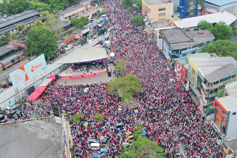 JVP 3% සිට ජයග්රහණය දක්වා : ශ්රී ලංකා දේශපාලනයේ විශාලතම පෙරළිය
