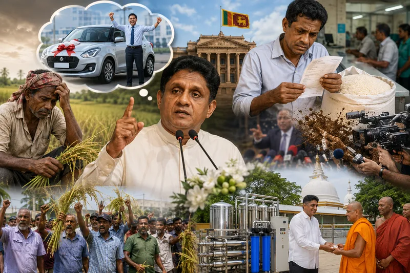 ලක්ෂ 12ට විට්ස් කාර් ගන්න හිටපු රාජ්ය සේවකයාට අද ගෙවීමේ ක්රමයට හාල් කිලෝ 20ක් ගන්න වෙලා