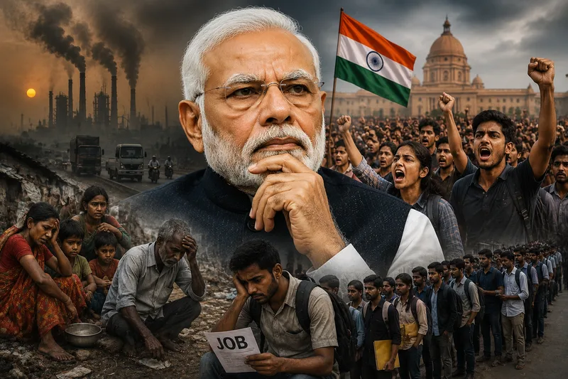 ජීවන ප්රශ්න රැසකින් ඉන්දීය ජනයා අන්ත අසරණ වී සිටිති